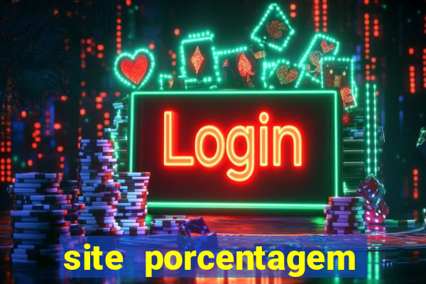 site porcentagem slots pg